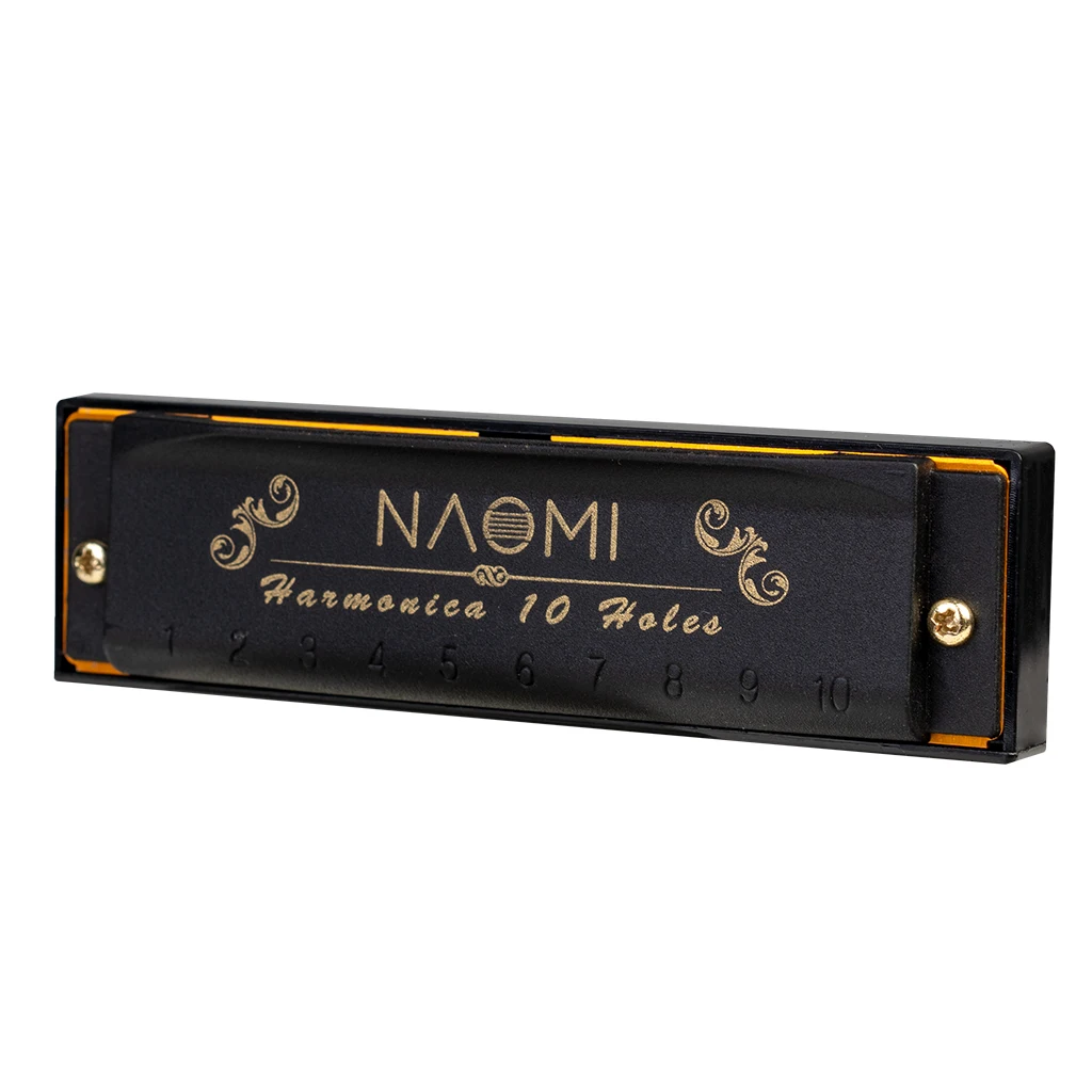 Гармоника NAOMI Diatonic Bluetooth, гармоника с 10 отверстиями, 20 тонов, с изображением лебедя, для блюза, народного джаза и поп-музыки