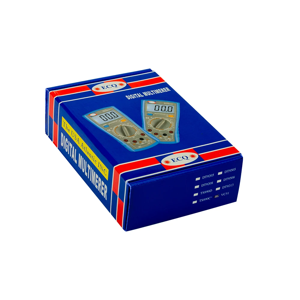 Digital Multimeter Meter Current AC/DC Voltage Resistance Capacitance Tester Detection