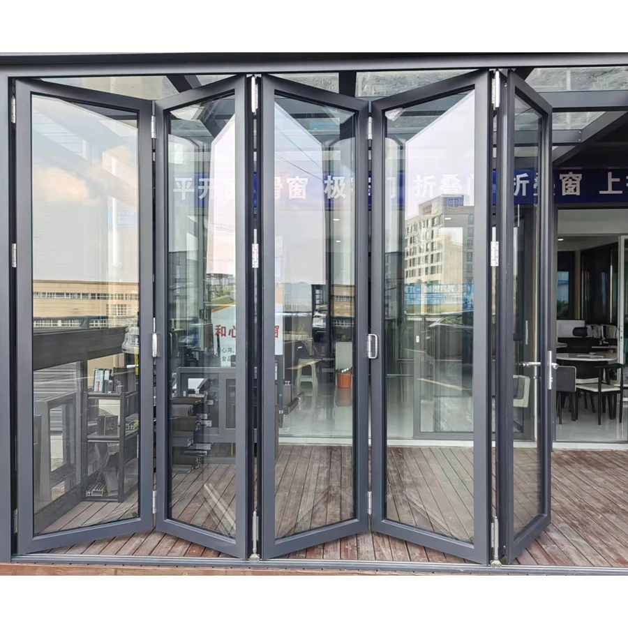 Custom High Quality Contemporary Folding Doors Built For Easy Operation And Long-Lasting Performance