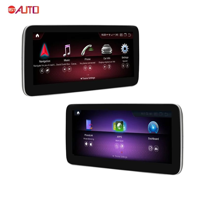 Bosstar 10.25/12.3 inch Android 11.0 Car Radio Carplay DSP Car Video For Mercedes Benz GLA CLA C117 X117 X156 Car DVD Player