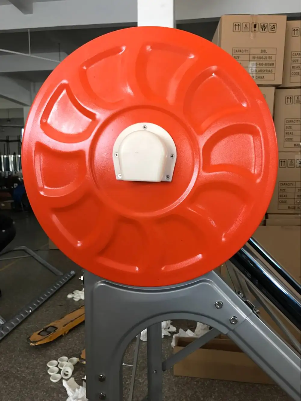 Factory made high quality enamel tank solar water heater