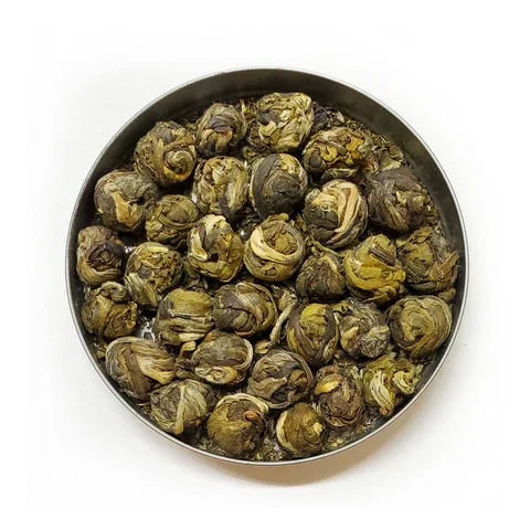 Частная Марка Fujian Jasmine tea ручной работы Жасмин Дракон Жемчуг Зеленый чай