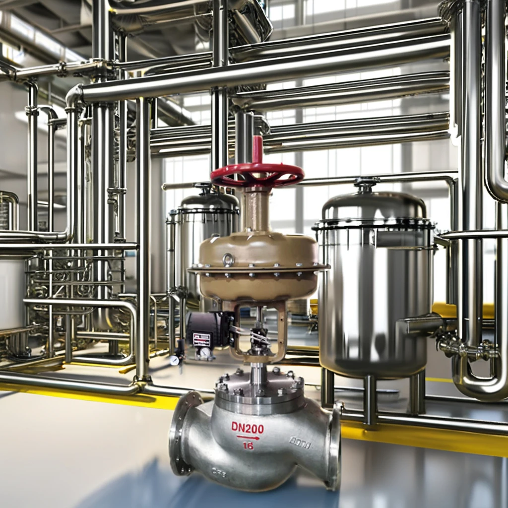 Pneumatic Safety Gas High Pressure Regulator Valve