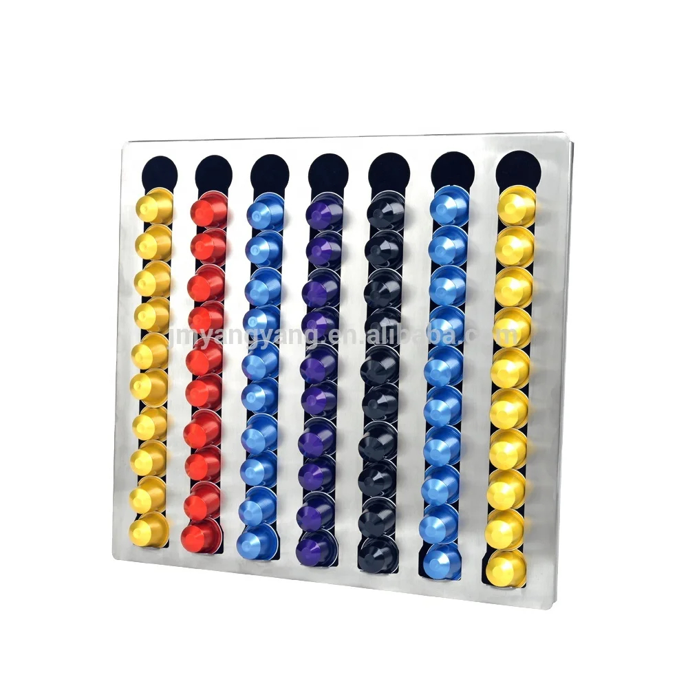 70 шт., настенный держатель для кофейных капсул nespresso