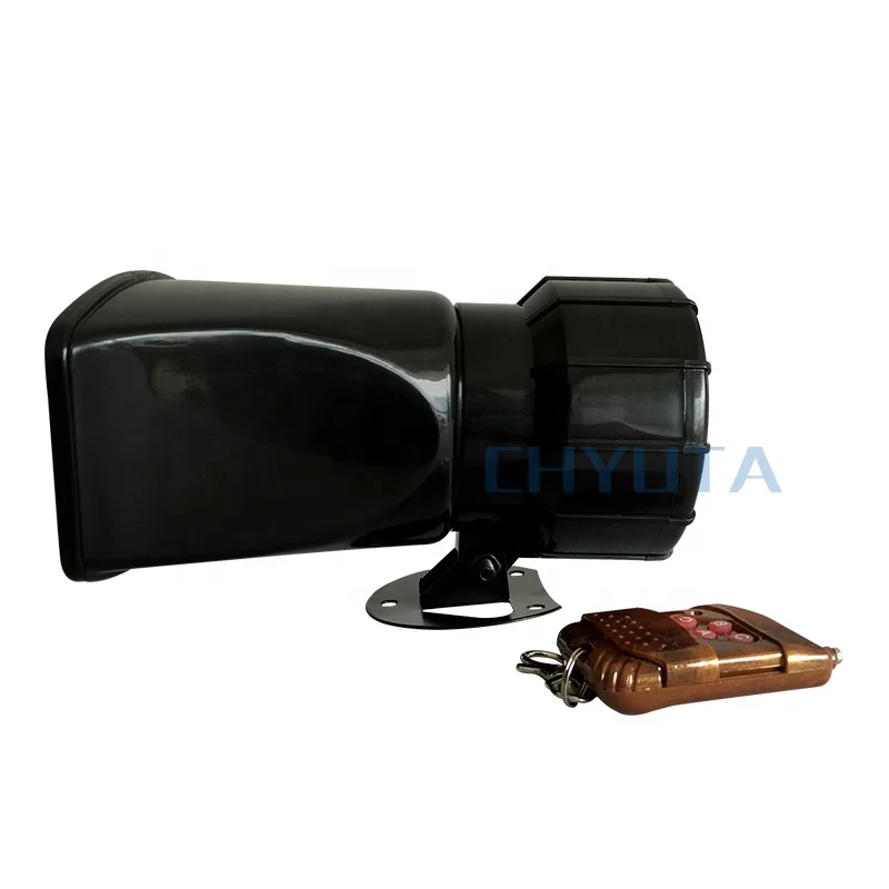 Wireless four-tone remote horn speaker alarm car motorcycle siren tweeter warning horn speakers audio system sound