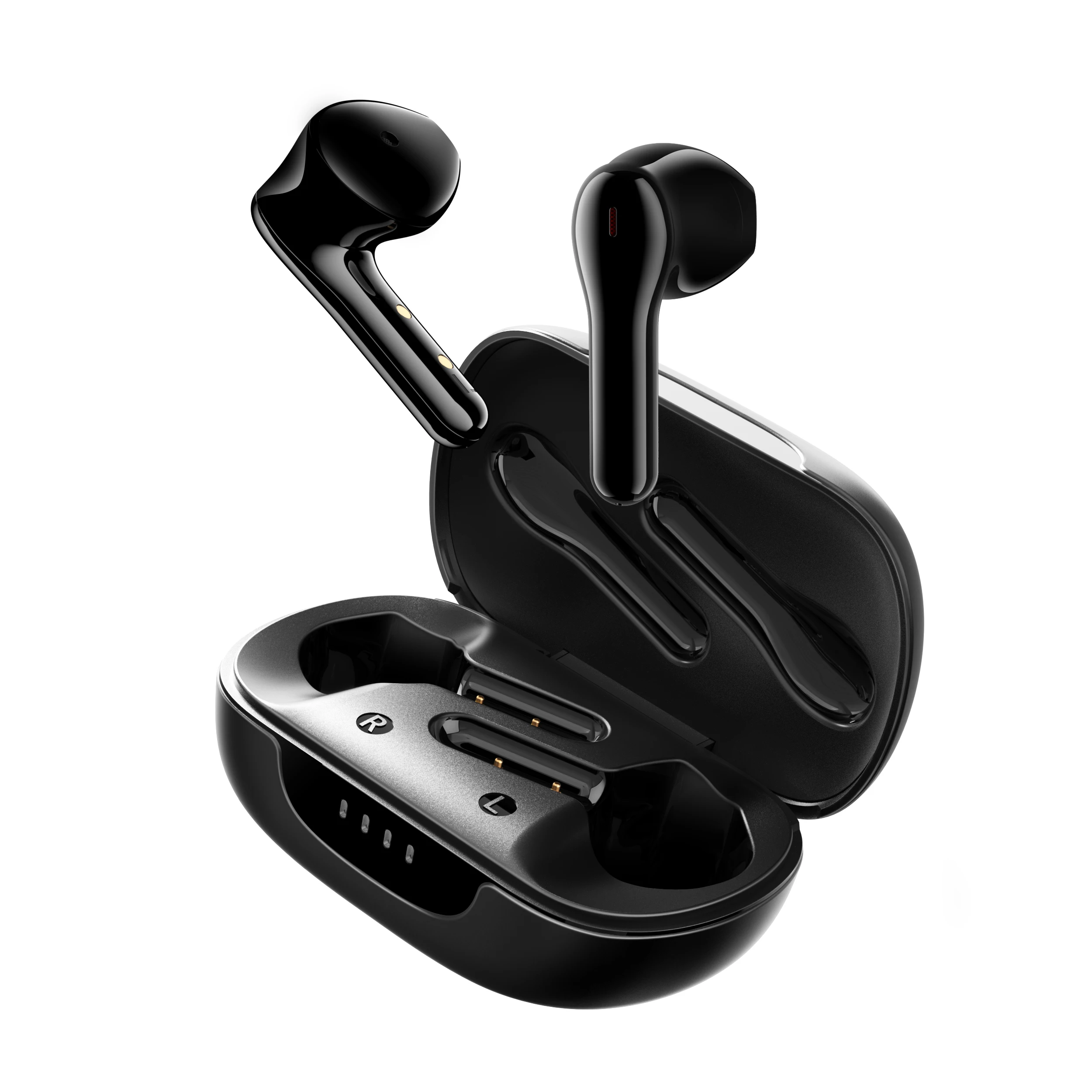 2022 Earphone, Tribit FlyBuds C2 with 8 Hrs Playtime, BT 5.2, 4 Mics ENC and CVC 8.0 Technology & QCC3040 Chip