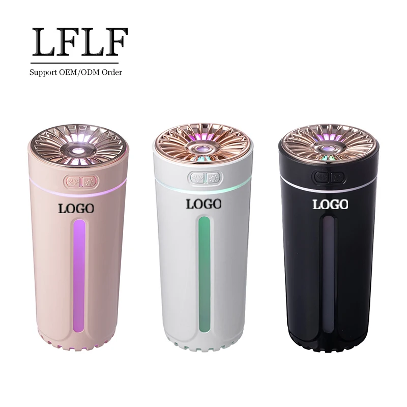 OEM Portable Desktop USB Portable Diffuser Mini Car Aroma Ultrasonic Air Humidifier For Dry Skin Home Bedroom cool mist