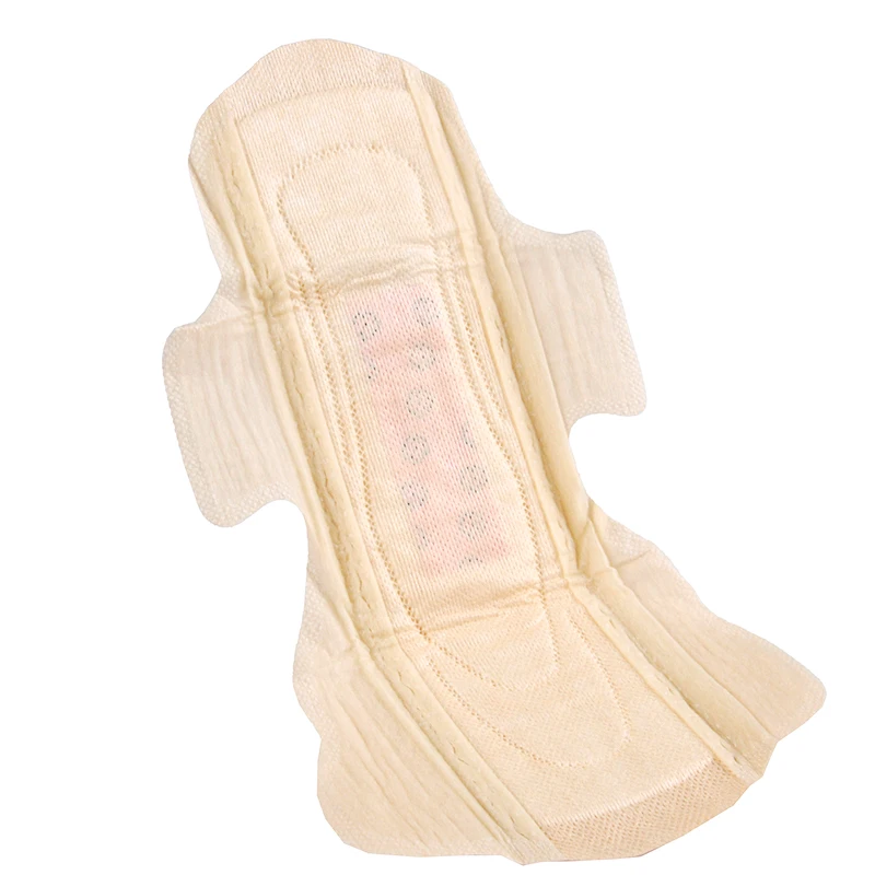 Organic Cotton Sanitary Napkins Bamboo Fabric Sanitary towel Nigh Used Feminine Pads Disposable Sanitary pad