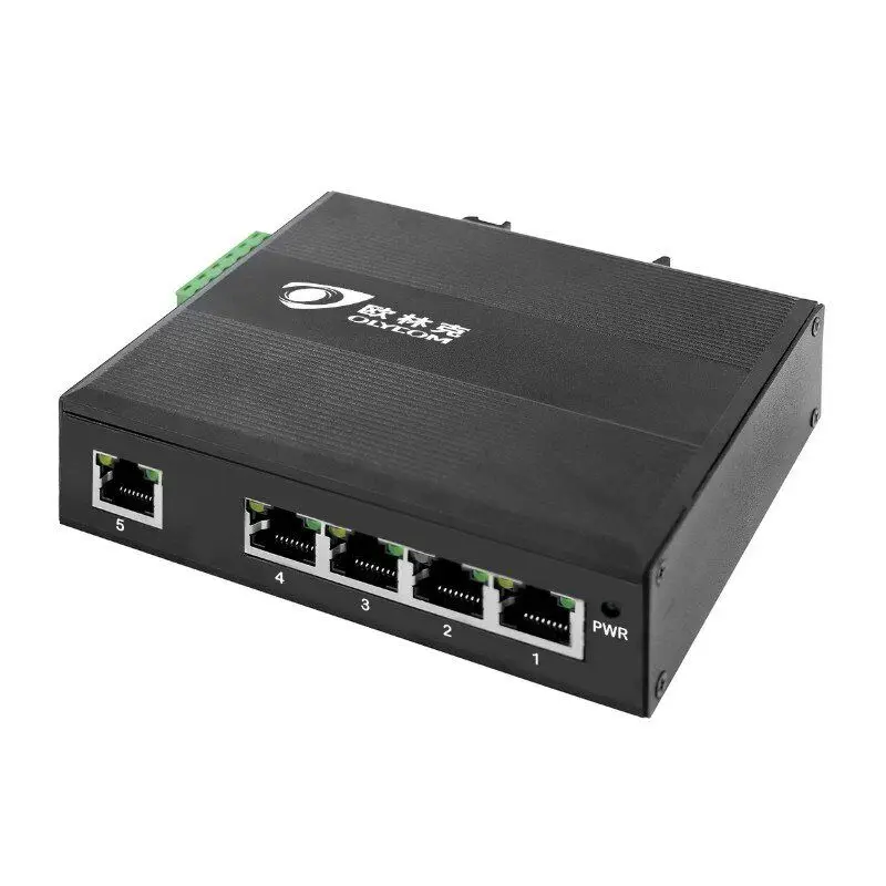 High quality Gigabit 5 UTP Industrial Network Switch adapt to a harsh outdoor environment