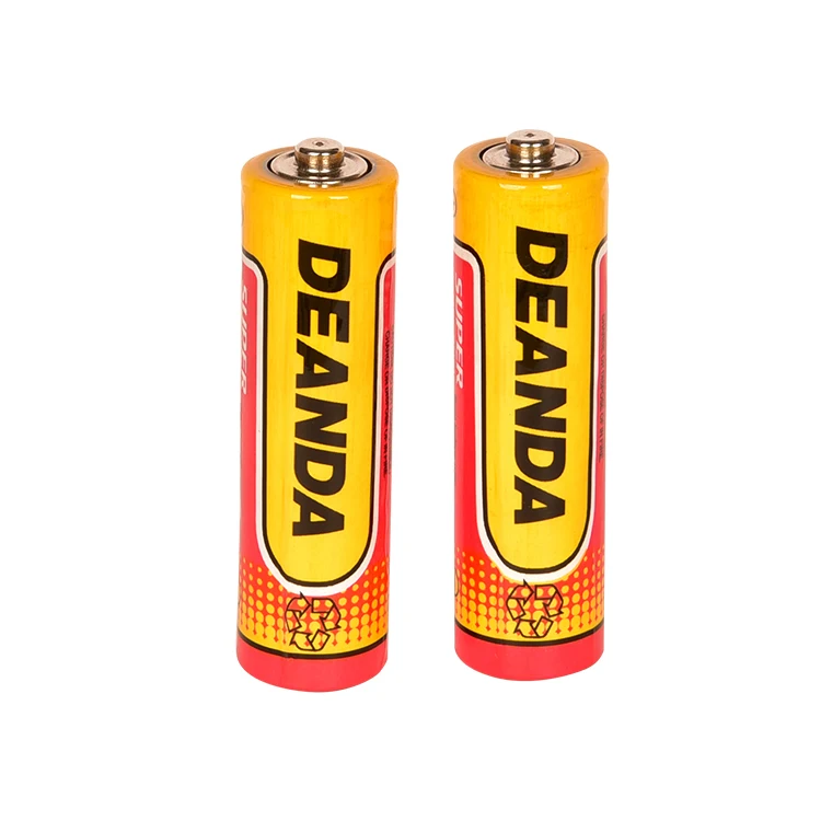  Factory Directly Wholesale AA R6P UM3 1.5V Toys Zinc Carbon Battery For Clocks remote