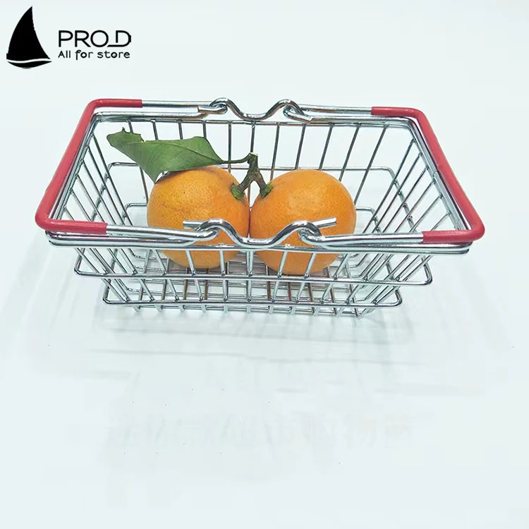 Wholesale Restaurant Hotel Iron French Fries Fried Chicken Cosmetic Mini Shopping Basket