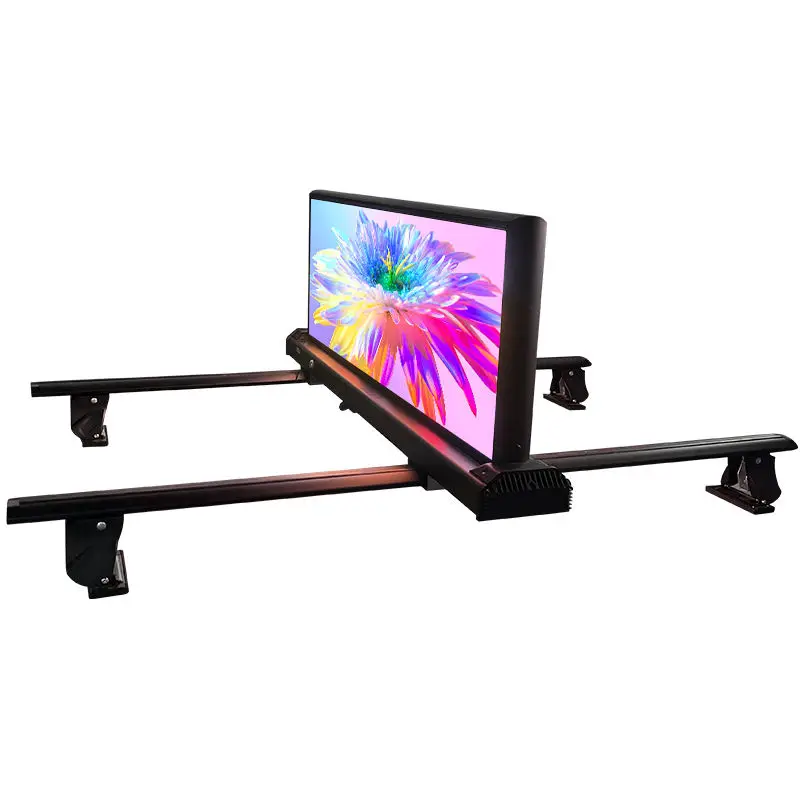 Outdoor Scrolling Double Sided Taxi Led Sign P3 Waterproof Car Advertising Taxi Top Led Display Screen