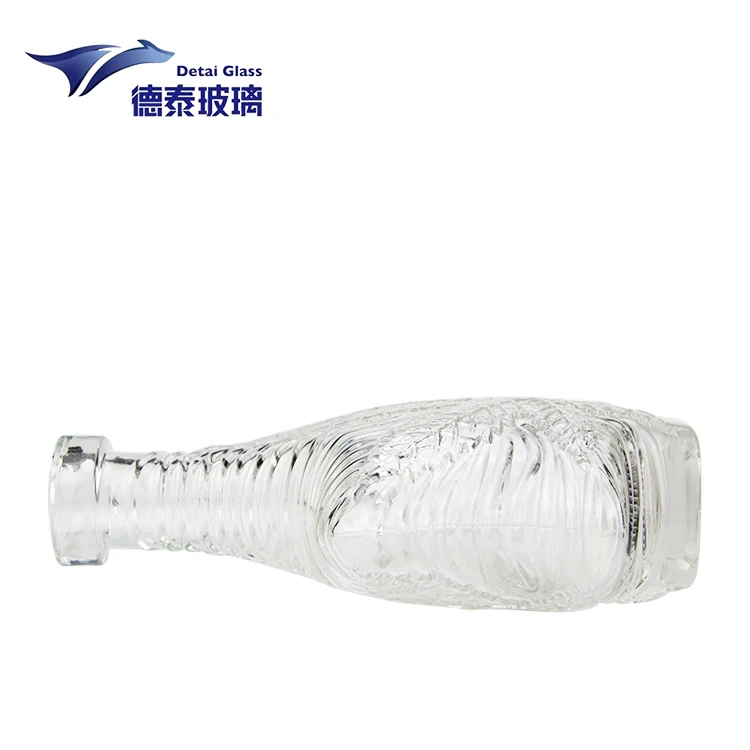 
OEM Custom wholesale Clear pocket portable emty empty small glass Mini miniature 50ml 50 ml 100ml liquor wine bottles for sale 