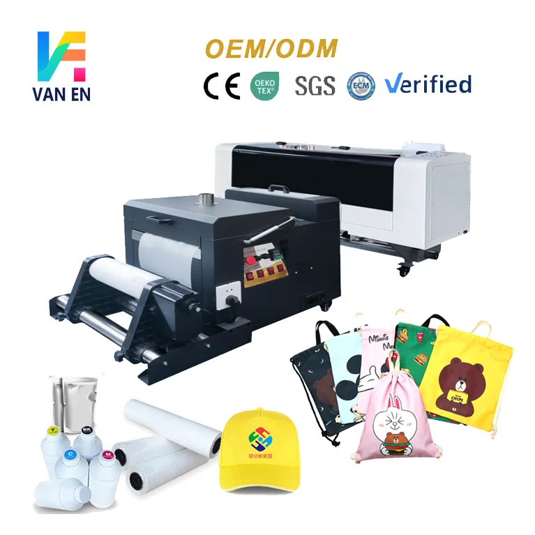 Коммерческая индивидуальная мини-двойная головка Epson Xp600 60 см I3200 Dtf струйный принтер печатная машина A3