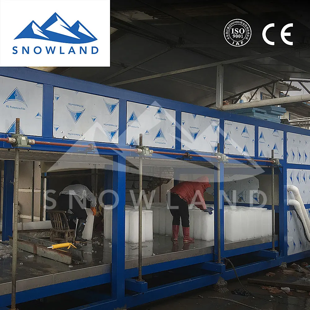 2021 Snowland ice maker for fishery with capacity 5 ton block ice of Intelligent ice production equipment