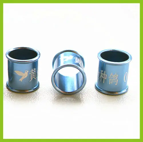Newest Custom Birds leg Aluminium  pigeon Rings from China factory