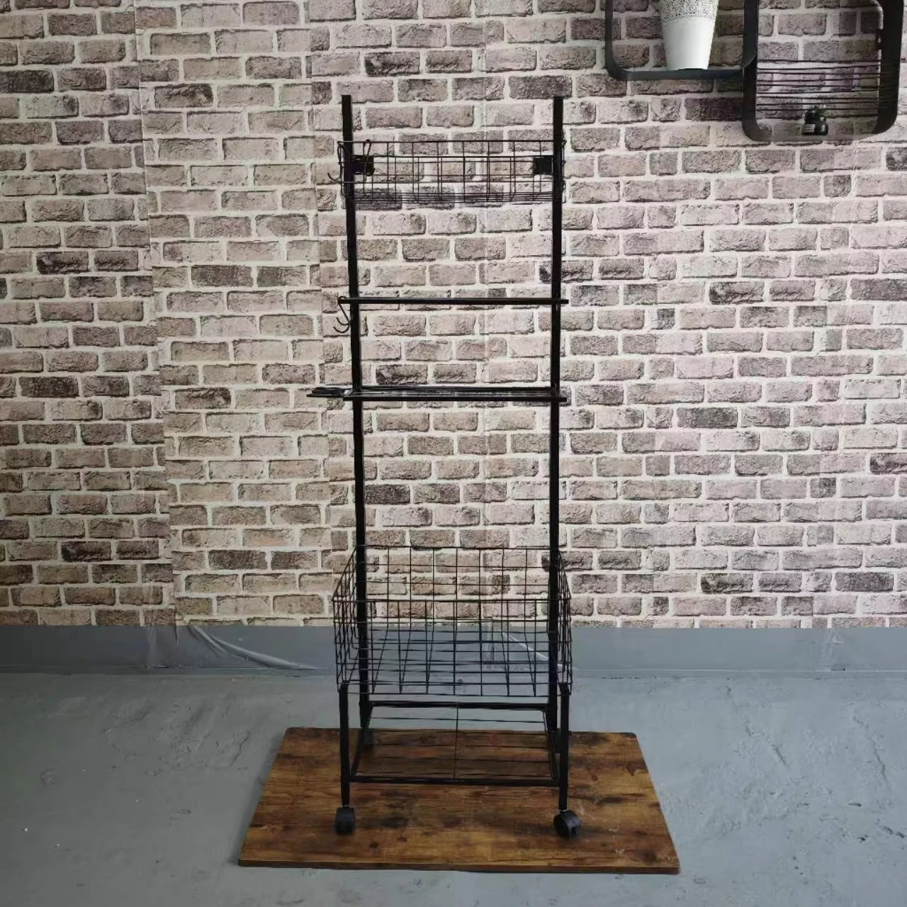 Оптовая продажа четырехшинная проволочная сетка для супермаркетов стойка печенья закусок картофельных чипсов розничная витрина хранения продуктов