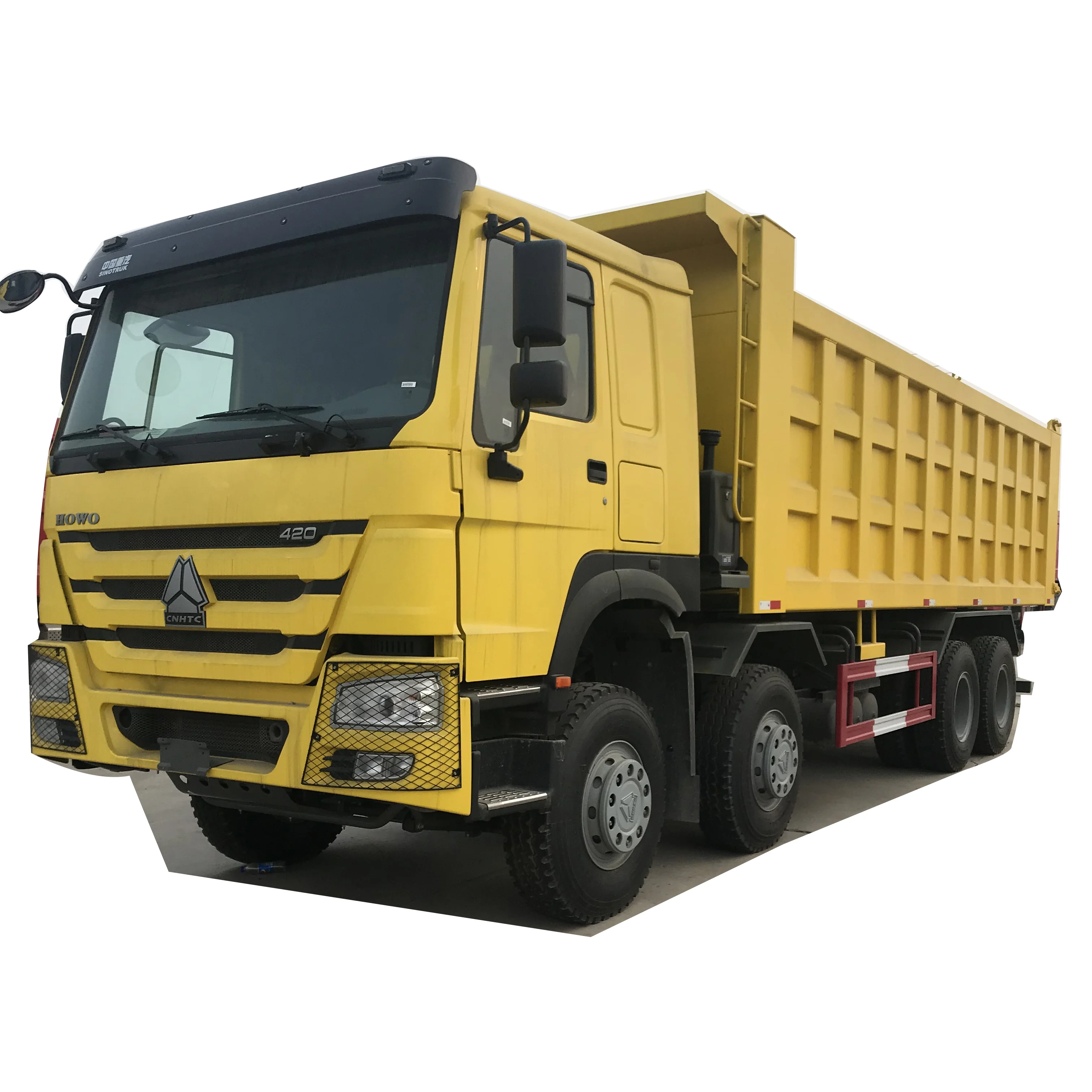 In Jamaica Low Price Sinotruk Howo 8x4 30 Ton Tipper Truck Specifications box  truck