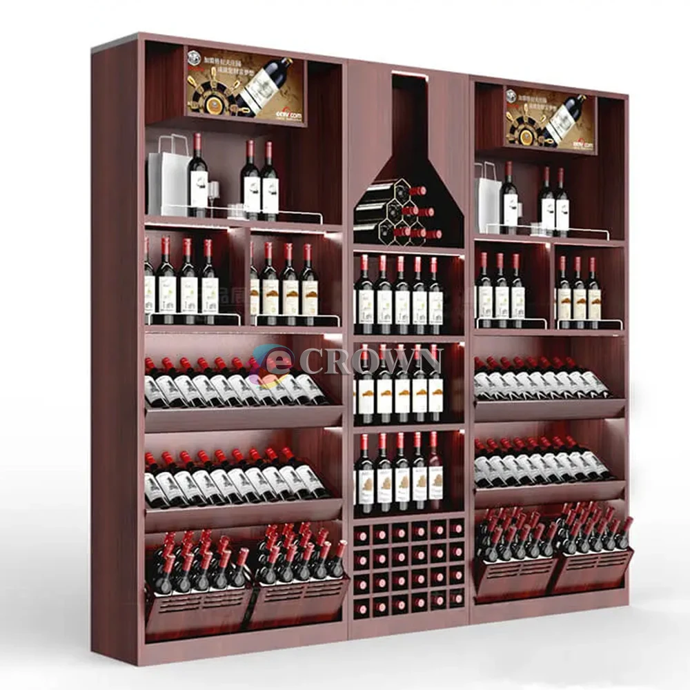 Design wine machine tobacco shop display design
