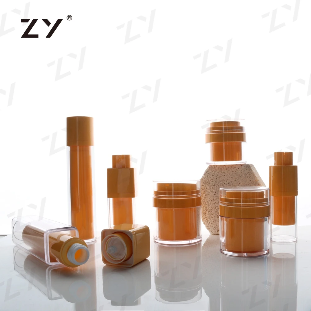 Recyclable Airless Dispenser Skincare Packaging Airless Resistant Luxury Airless Pump Bottle With Pump