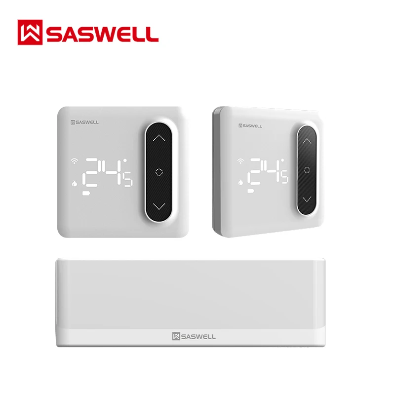 Water Smart Wireless Heating Smart Central Controller Box With 8 Thermostats