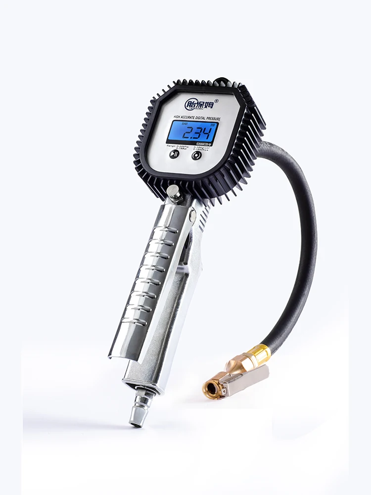 Heavy Duty Digital Car Tire Inflator with battery Pressure Gauge Tools