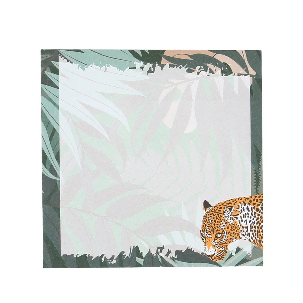 Eagle Printed Featured Design Sticky Notes Wild Animals Green custom printed paper sticky note graphing sticky notes