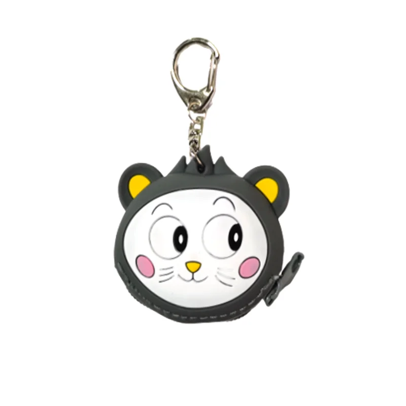 
2020 Newest design 3 in 1 data cable with key ring and cartoon bag 