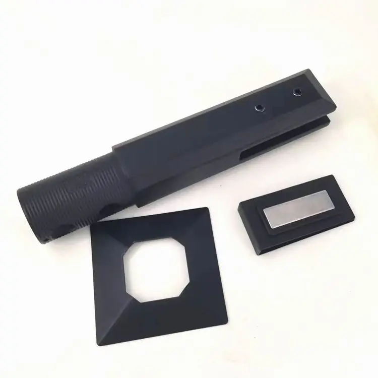 mirror cheap price 2205 core drill   black glass spigot for glass fence stair