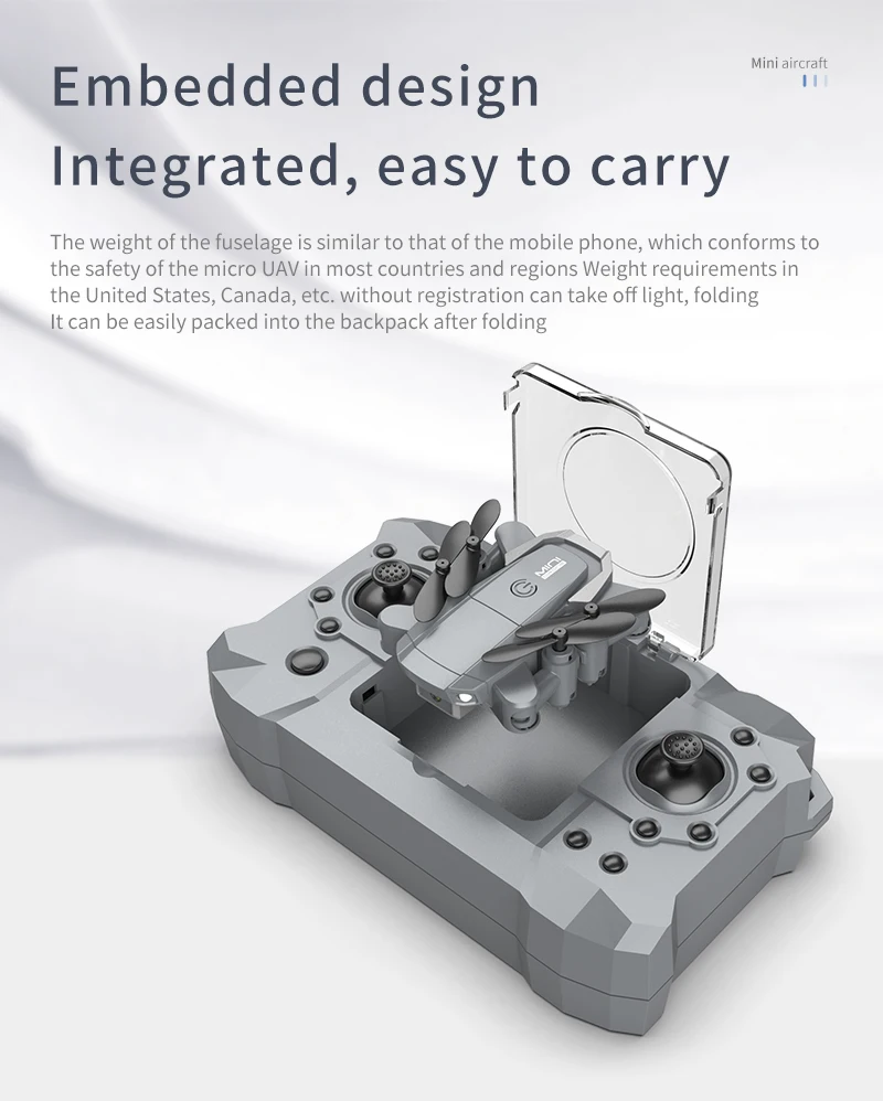 KY905 Mini Foldable Drone With 4K Camera HD Drones Quadcopter One Key Return FPV Follow Me RC Helicopter Kid Toys