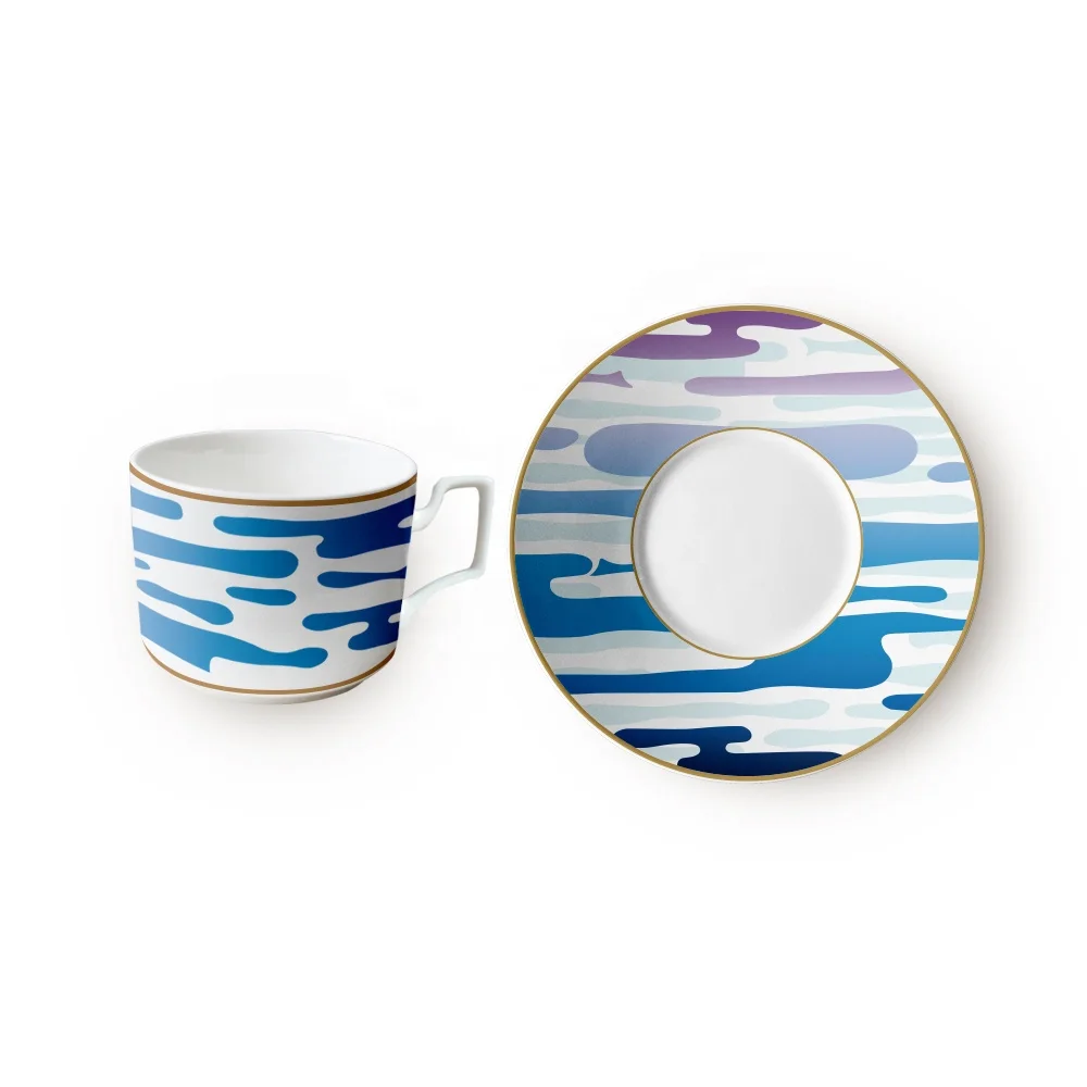 
White wholesale coffee mug porcelain with custom design for dinner set manufacturer 