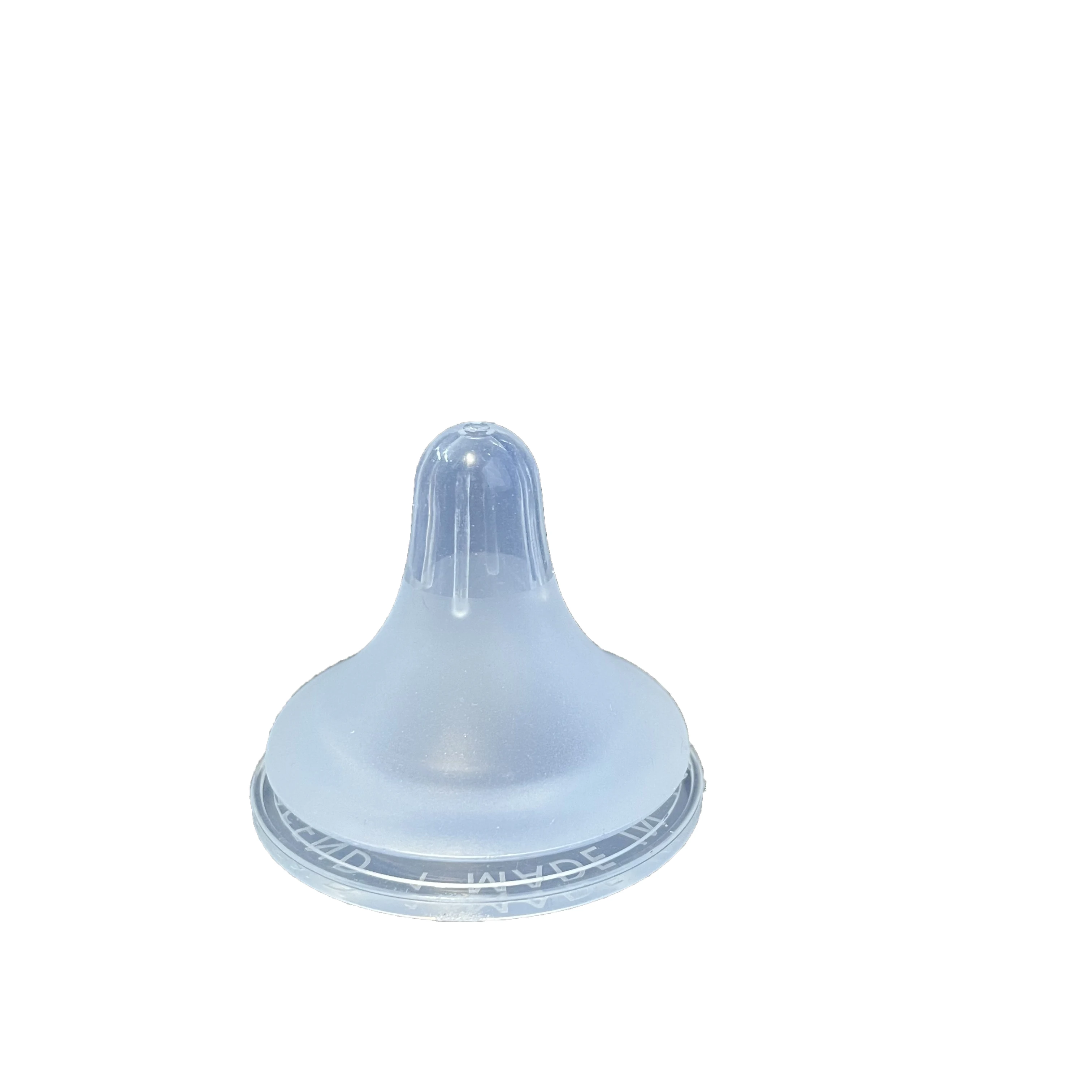 High Quality Wide Neck Durable Heat Resistance Easy Cleaning Baby Silicone Teat