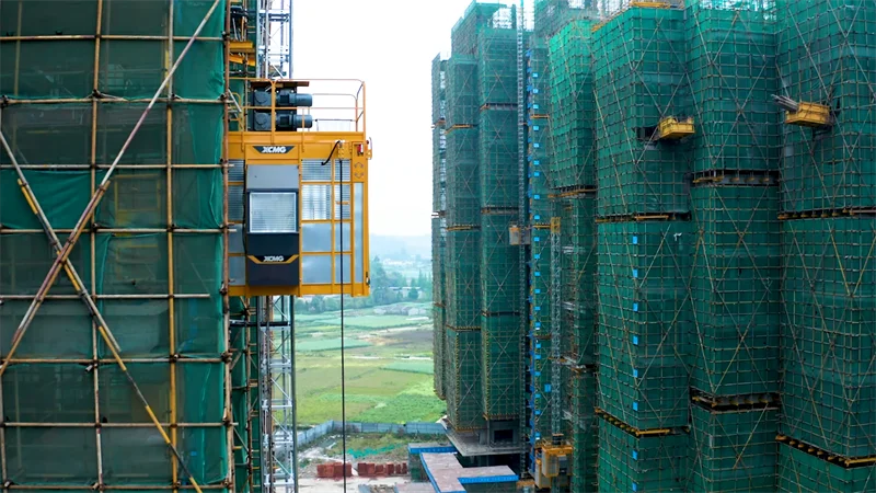 Официальное строительное подъемное оборудование XCMG SC200/200MS1, двойной клетчатый строительный подъемник, цена лифта