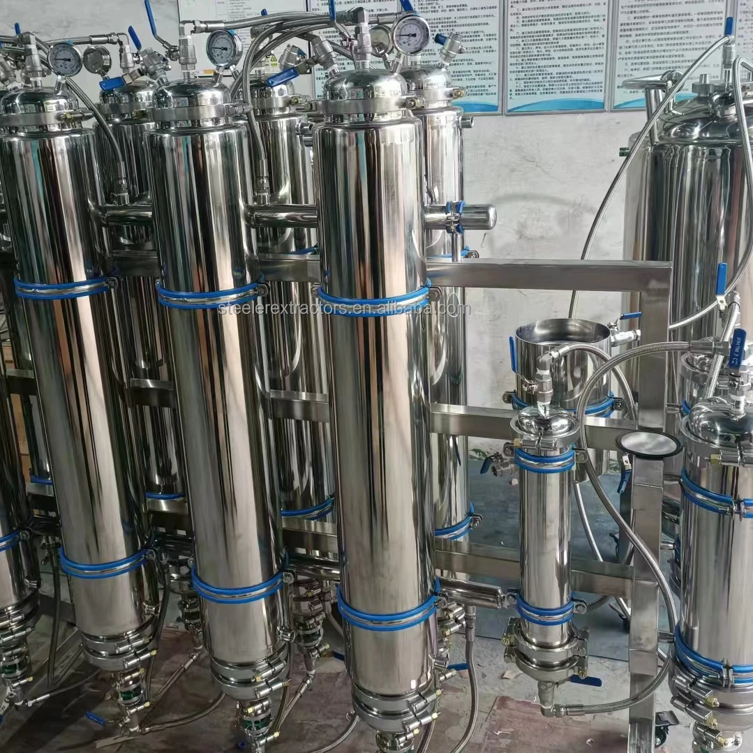 Sanitary SS304 Stainless Steel 80lb Closed Loop Extractor