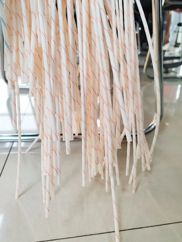 Yaan electrical wire pvc fiberglass insulation sleeving 4kv 2715 pvc fiberglass sleeves insulation tube