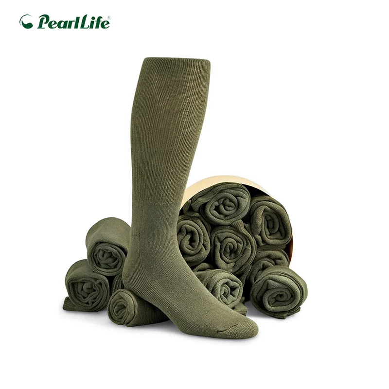 PL-A 759 Вьетнам Военная Униформа зеленая армия, пижамы из камвольного хлопка Носки Производство военный носки