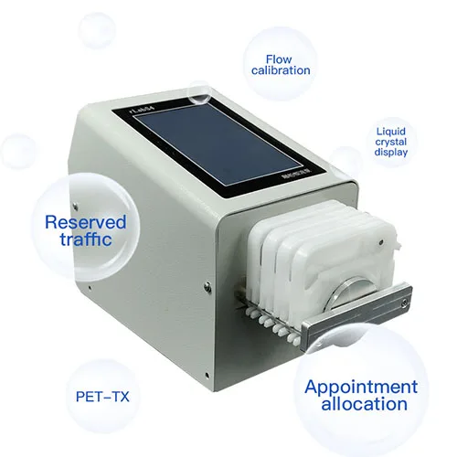 RLabS4 intelligent laboratory four channel independent control calibration micro flow touch precision distribution pump