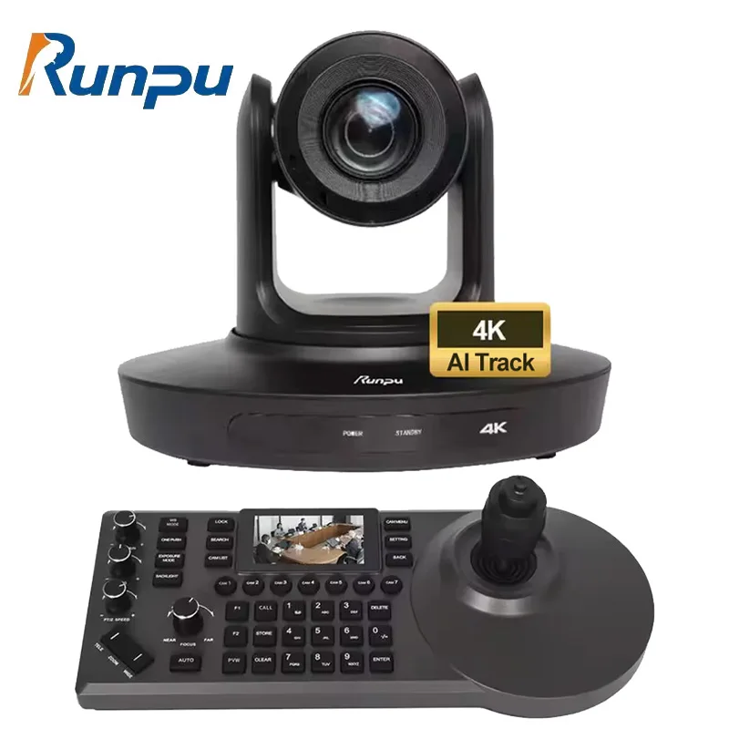 Runpu G40 хорошая скидка автоотслеживание 4K 20X оптический зум PTZ-Оптический контроллер Конференц-камеры
