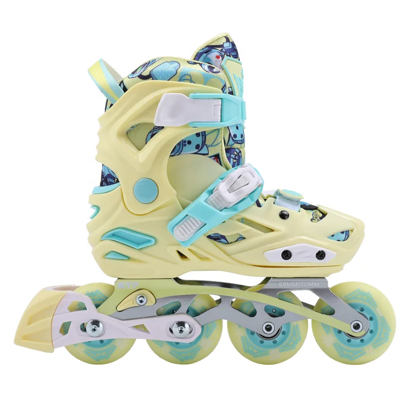 Manufacturers wholesale price wheel kick roller skate shoes  High quality Adjustable inline skates