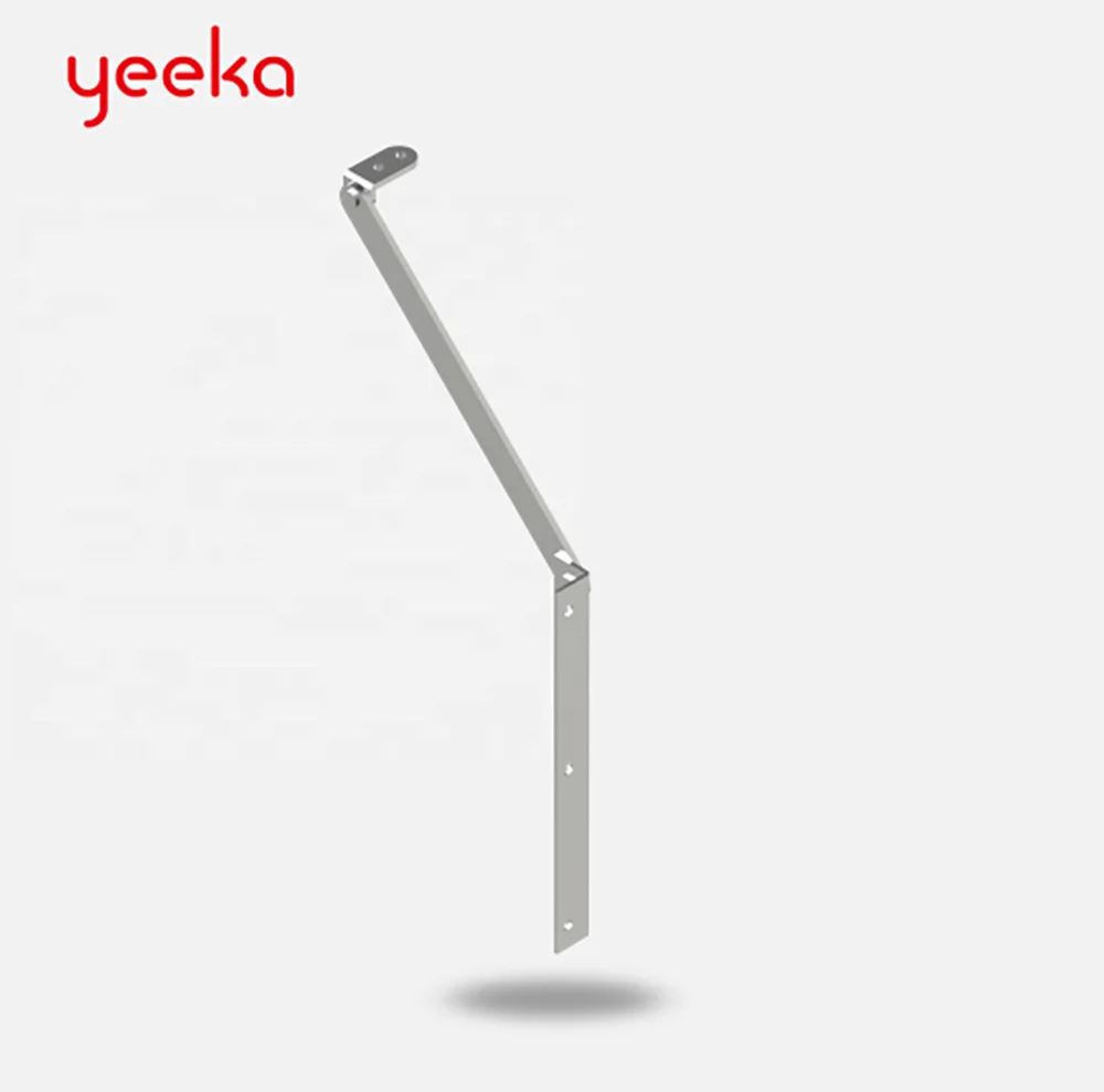 Professional made excellent quality M.s. nickel plated door stop, long or short size cover stay