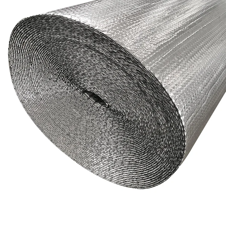 Attic Insulation Aluminum Foil Double Bubble Reinforced With EPE Foam Radiant Barrier Bubble Warp