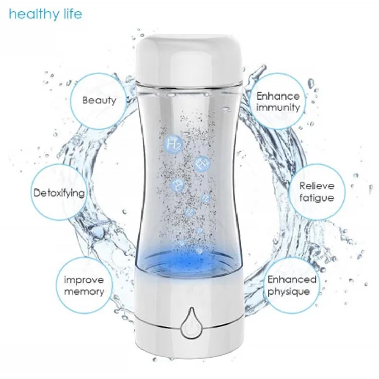 Wholesale electricity portable hydrogen rich water generator for drinking