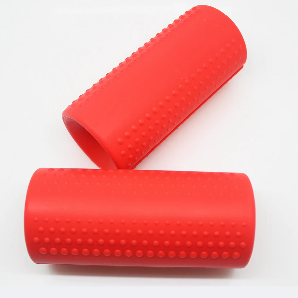Thick Weightlifting Rubber Dumbbell Grips