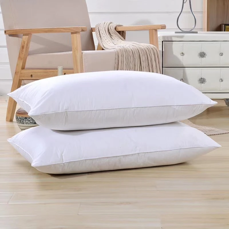 Wholesale cheap pillows hotel pillows for bed insert cushion white hospital pillow