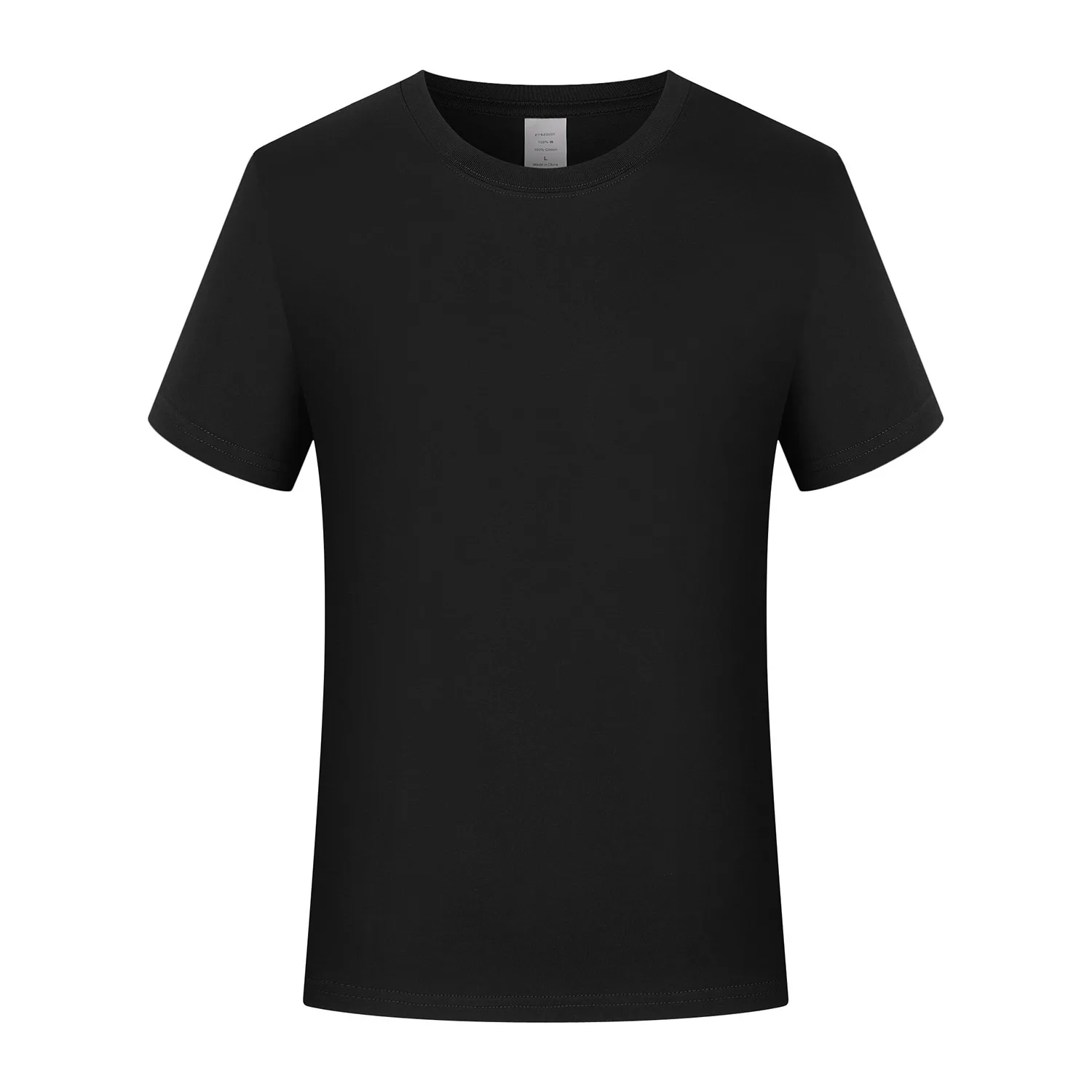 220GSM Worsted 100% Cotton Group Culture Garments Short Sleeve T Shirt Custom Logo Printing Blank T-Shirt