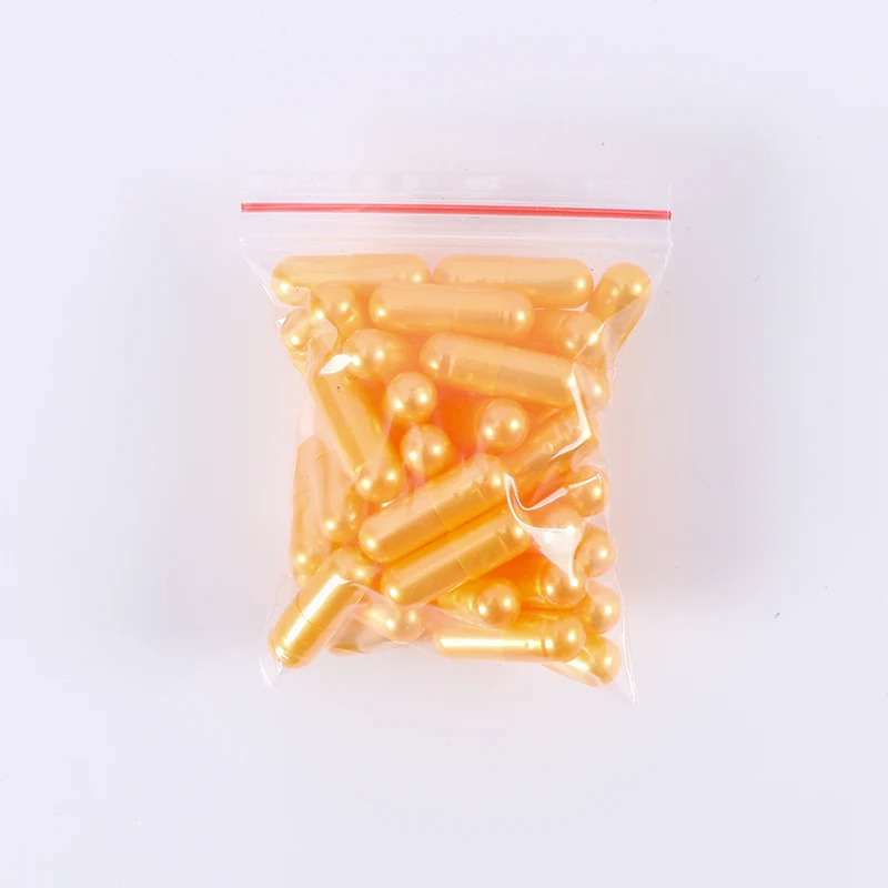 Colorful transparent hard capsule shell vegetarian cellulose isolated plant hollow capsule