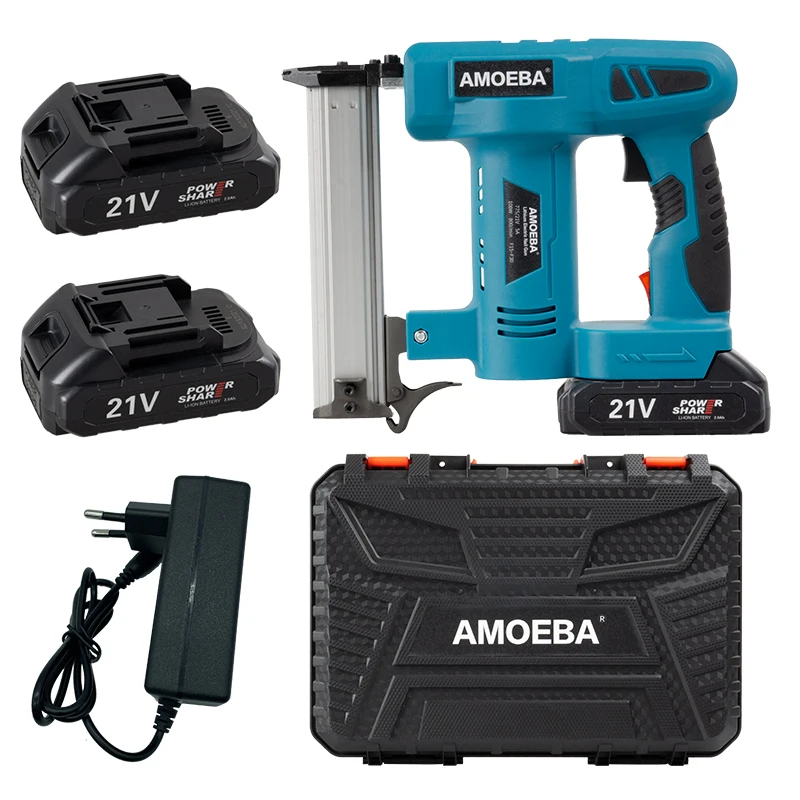 For Industrial and Home Electric Tool Set Cordless Nail Gun Wintools Staple Gun Cordless Finish Nail Gun with Nails