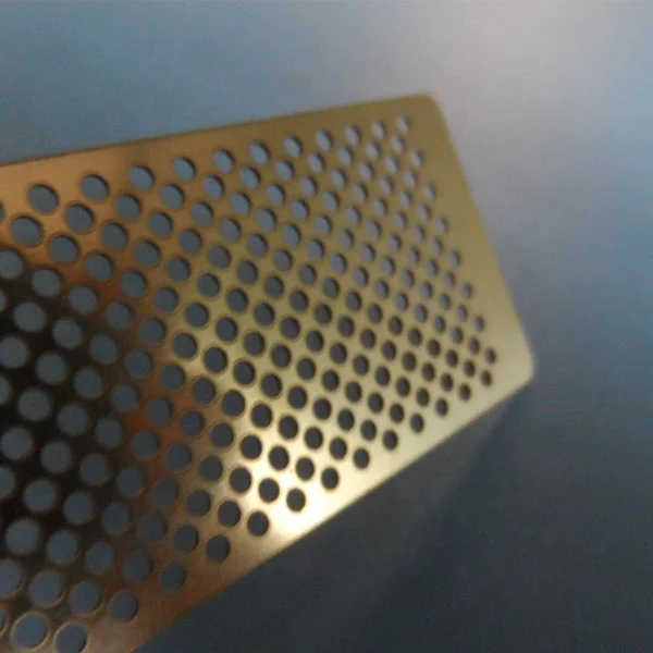 Factory custom SUS 304 316 301 stainless steel porous disc with photo etching process