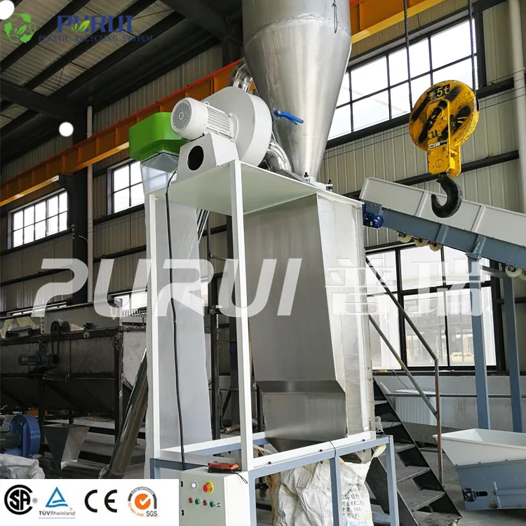 
Waste PET bottle recycling washing line 