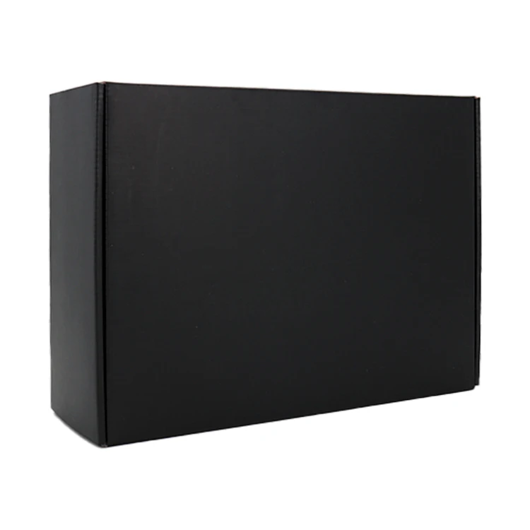 W156 Custom Logo Two sides Printing Cardboard Print Rainbow Color Fold Gift Mailing Shipping Packaging Mailer Corrugated Box
